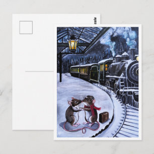 The Farewell Kiss Painting by Alfred Fox Postcard