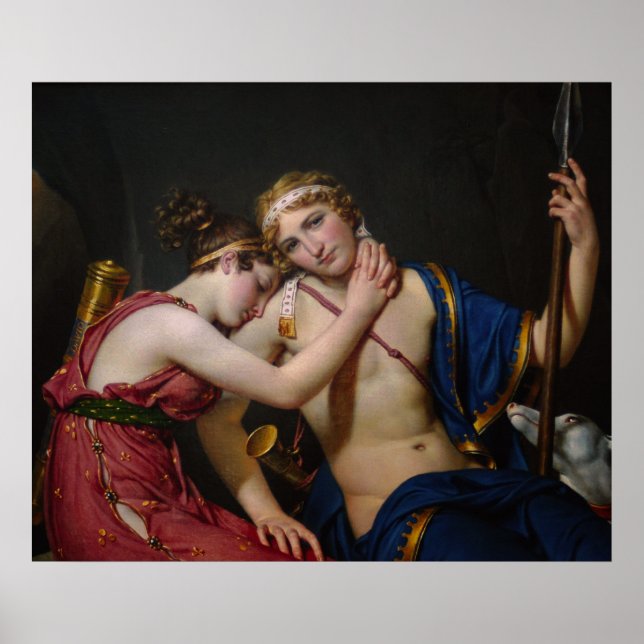 The Farewell Of Telemachus and Eucharis Poster (Front)