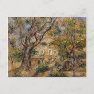 The Farm at Les Collettes, Cagnes - Auguste Renoir Postcard