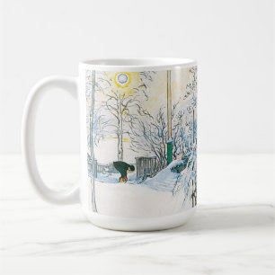 The Farmhouse And Washhouse By Carl Larsson Coffee Mug
