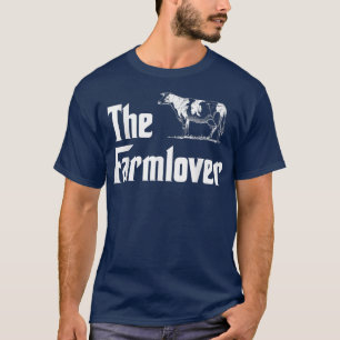 The Farmlover Funny Cow Farm Cows Farmer Humour Fa T-Shirt