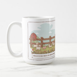 the farms animals coffee mug