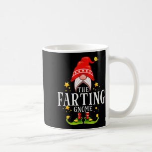 The Farting Gnome Christmas Matching  Coffee Mug