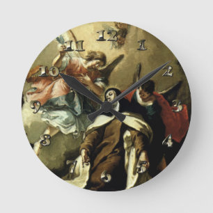 The Fascination of St Therese - Fontebasso Round Clock