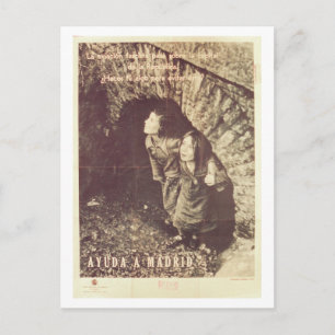 The fascist aviation_Propaganda Poster Postcard