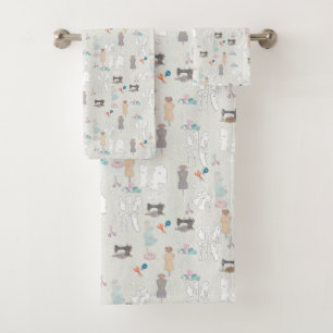 The Fashion designer Bath Towel Set