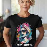 The Fashionista stylish portrait powerwoman