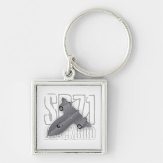 The fastest supersonic spy plane: SR-71 Blackbird Key Ring