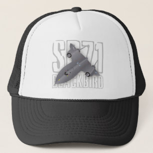 The fastest supersonic spy plane: SR-71 Blackbird Trucker Hat