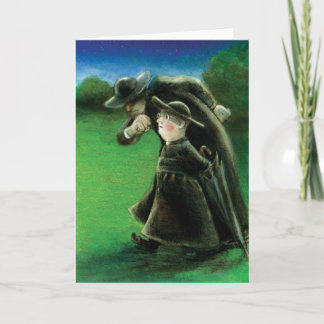 The Father Brown Reader Illustration Card