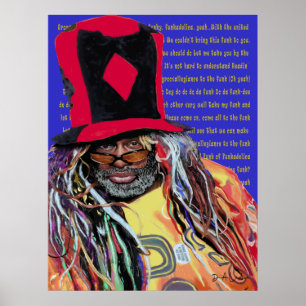 The Father of Funk custom portrait Poster