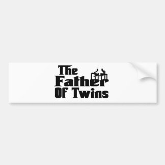 The FATHER of Twins Bumper Sticker