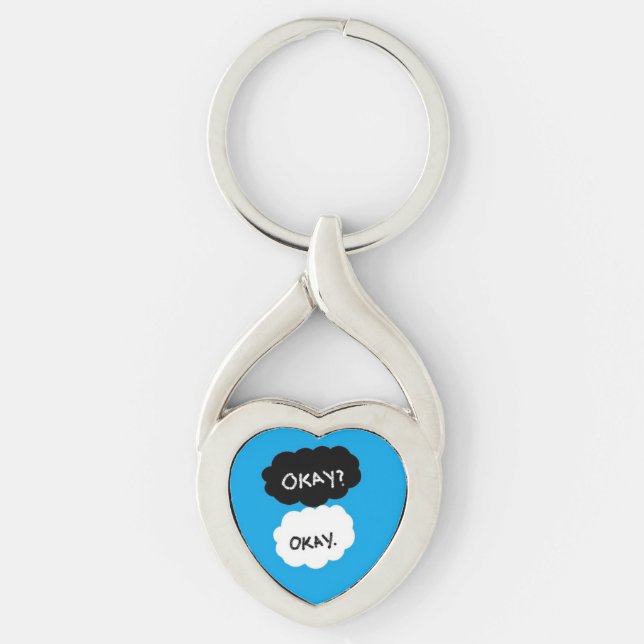 The Fault In Our Stars Key Ring (Front)