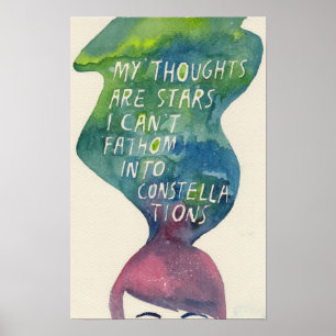 the fault in our stars quote poster