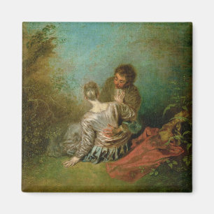 The Faux Pas, c.1717 (oil on canvas) Magnet