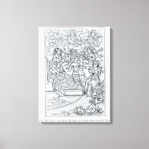 The Fay Melusine Canvas Print