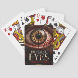 The Fear of Eyes – Creepy Gothic Horror Halloween Playing Cards