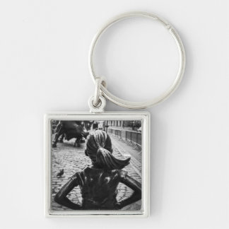 The Fearless Girl Key Ring
