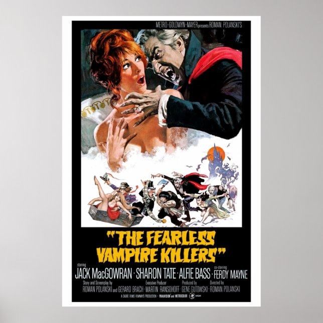 The Fearless Vampire Killers 1967 Poster (Front)