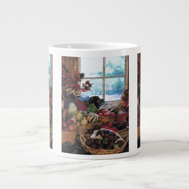 The Feast - Large Coffee Mug (Front)