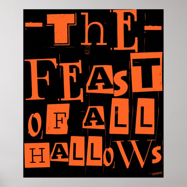 The Feast Of All Hallows Poster (Front)