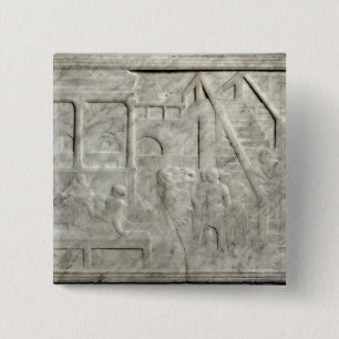 The Feast of Herod 15 Cm Square Badge
