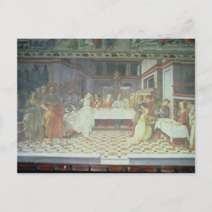 The Feast of Herod, from the cycle of The Lives of Postcard