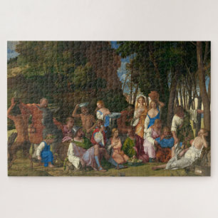 The Feast of the Gods (by Giovanni Bellini) Jigsaw Puzzle
