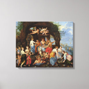 The Feast of the Gods Canvas Print