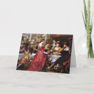 The Feast Of The Herododes By Rubens Peter Paul Card