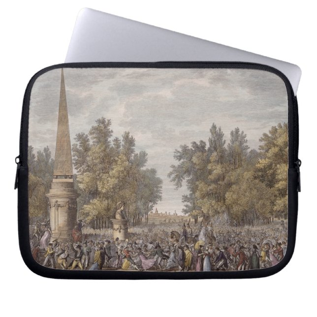 The Feast of Virgil at Mantua, 24 Vendemiaire, Yea Laptop Sleeve (Front)