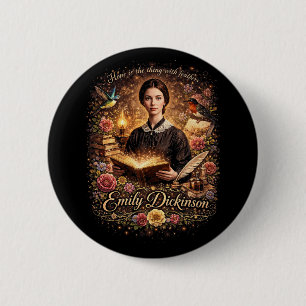 The Feathered Hope 6 Cm Round Badge