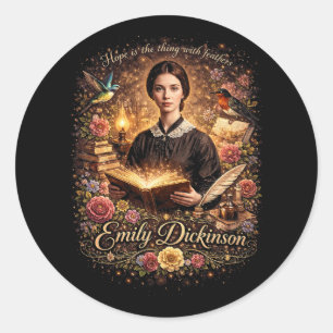 The Feathered Hope Classic Round Sticker