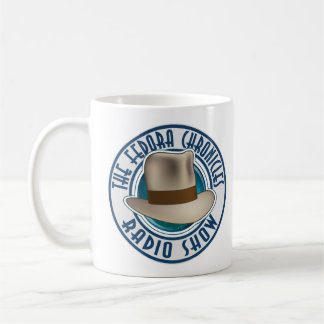 The Fedora Chronicles Radio Show - In Blue! Coffee Mug