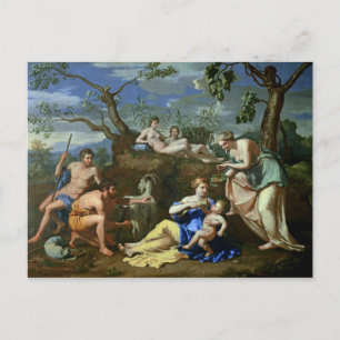 The Feeding of the Child Jupiter, c.1640 Postcard