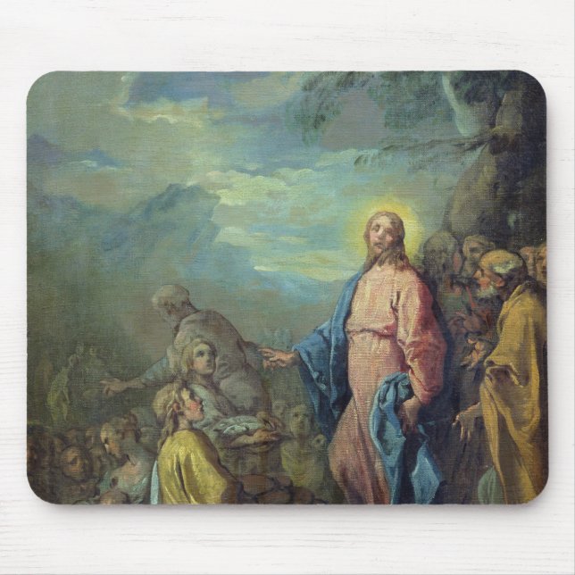 The Feeding of the Five Thousand, before 1733 Mouse Mat (Front)