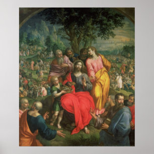 The Feeding of the Five Thousand, c.1590 Poster