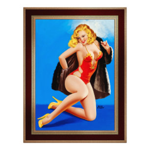 The Feel Of Mink by Peter Driben Photo Print