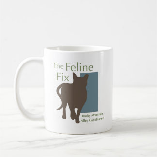 The Feline Fix Logo Mug