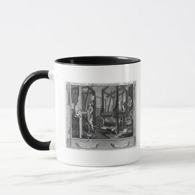 The Fellow 'Prentices at their Looms Mug (Left)