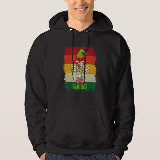 The Fencer Elf Matching Group Christmas Party Paja Hoodie