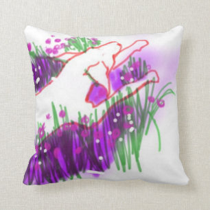 The Fergus Chocolate Lab Pillow