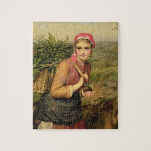 The Fern Gatherer Jigsaw Puzzle