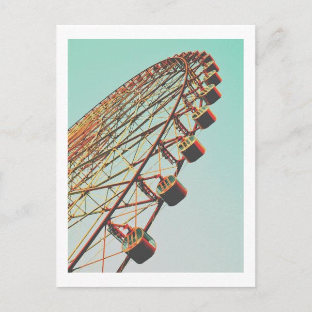 The Ferris Wheel   Postcard (Front)