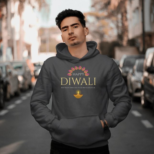 The Festival of Lights Diwali Hindu Men Hoodie (Creator Uploaded)