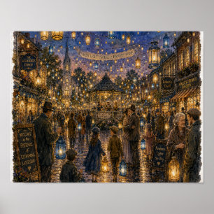 The Festival of Returning Lanterns,Plate RH-WC-012 Poster