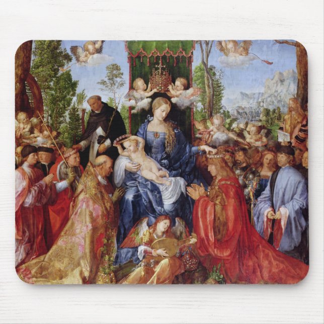 The Festival of the Rosary, 1506 Mouse Mat (Front)