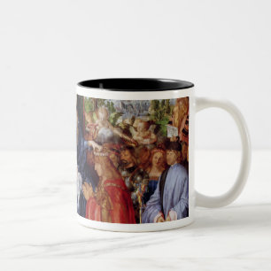 The Festival of the Rosary, 1506 Two-Tone Coffee Mug
