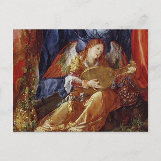 The Festival of the Rosary Postcard (Front)