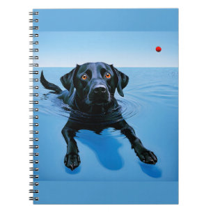 "The Fetcher's Dream" Adorable Friend Notebook